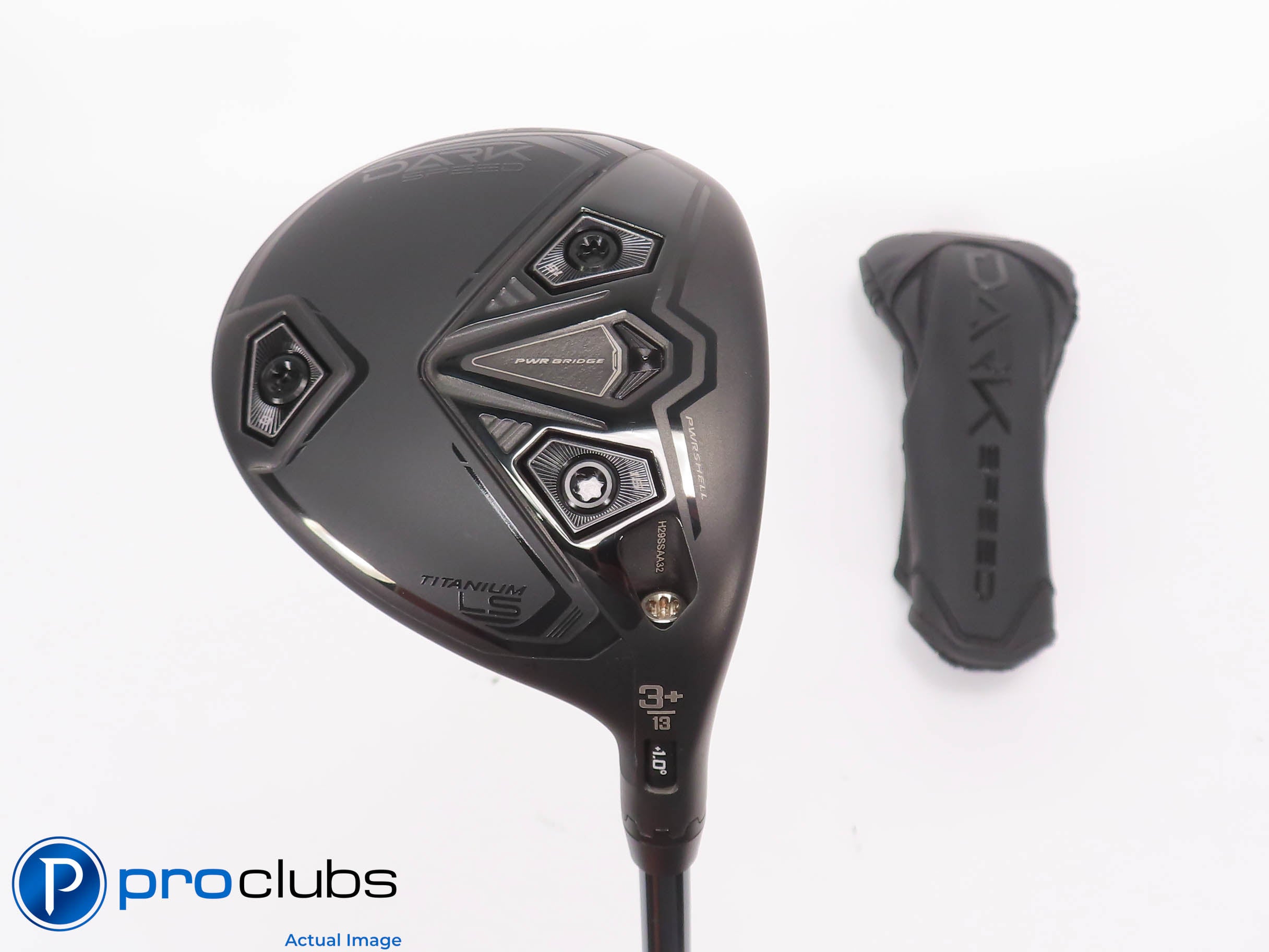 Mint! Cobra Darkspeed LS Titanium 13* 3+ Wood w/ HC - Lin-Q White X-Flex 460223