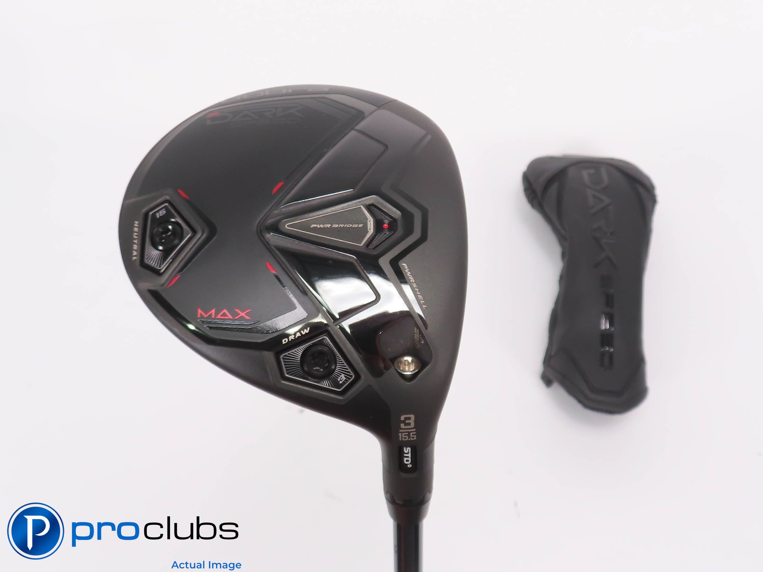 Excellent! Cobra Darkspeed MAX 15.5* 3 Wood w/ HC - Lin-Q Red Regular - 460227