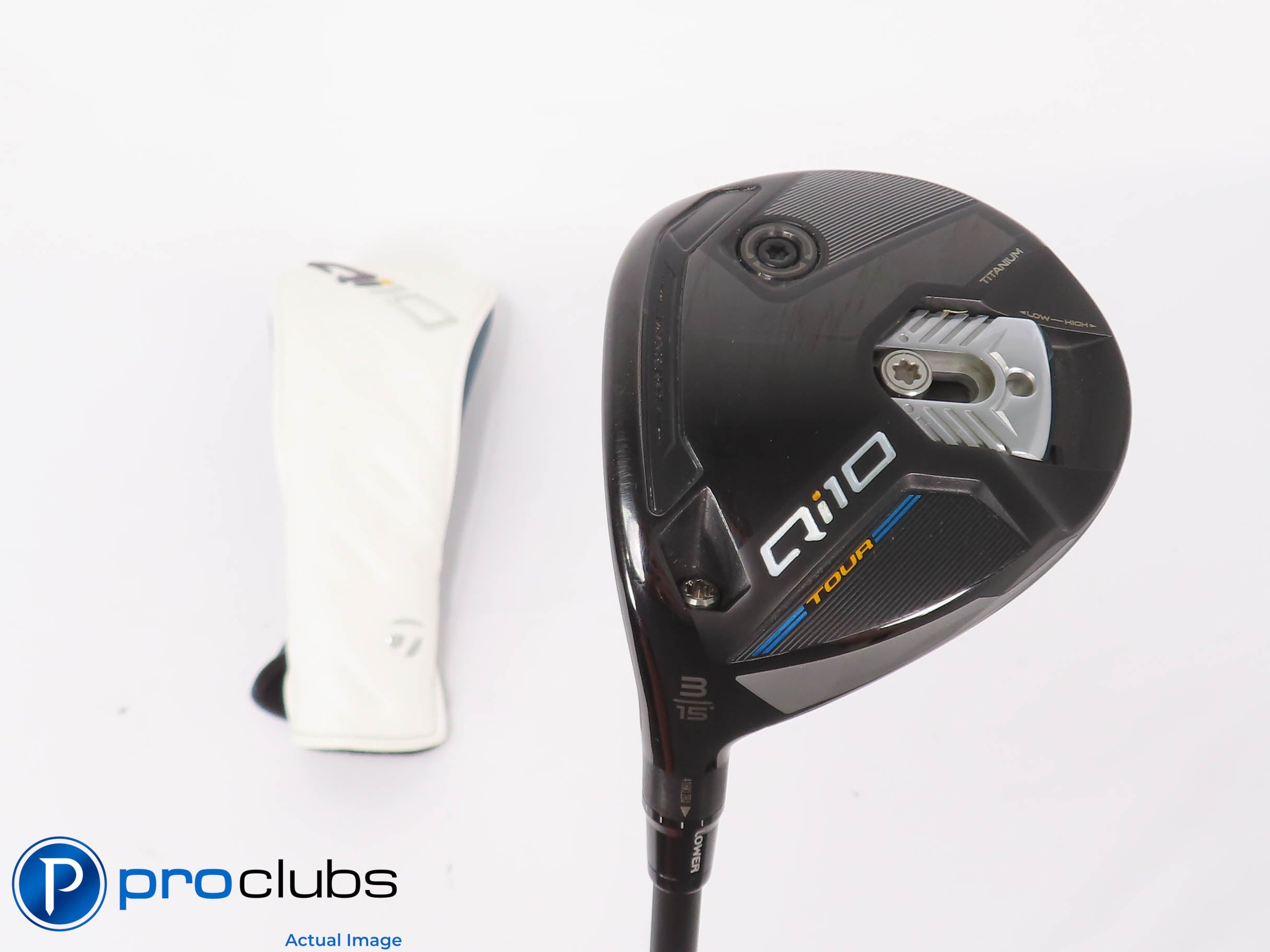 Left Handed TaylorMade 2024 Qi10 Tour 15* 3 Wood w/HC - Tensei 1K X-Flex #460242