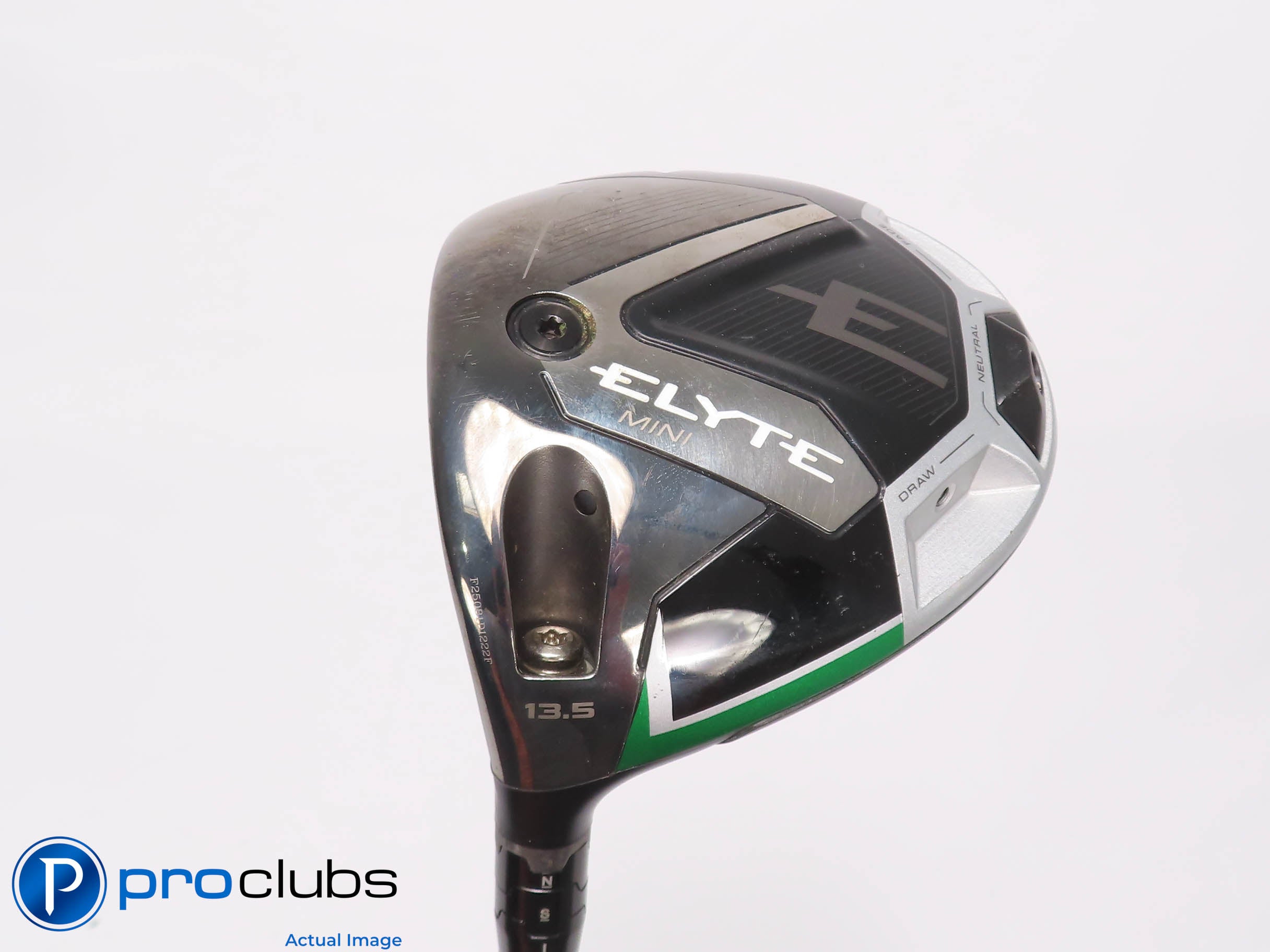 Left Handed Callaway ELYTE 13.5* MINI Driver - Denali Blue 60g 6.0 Stiff #460199