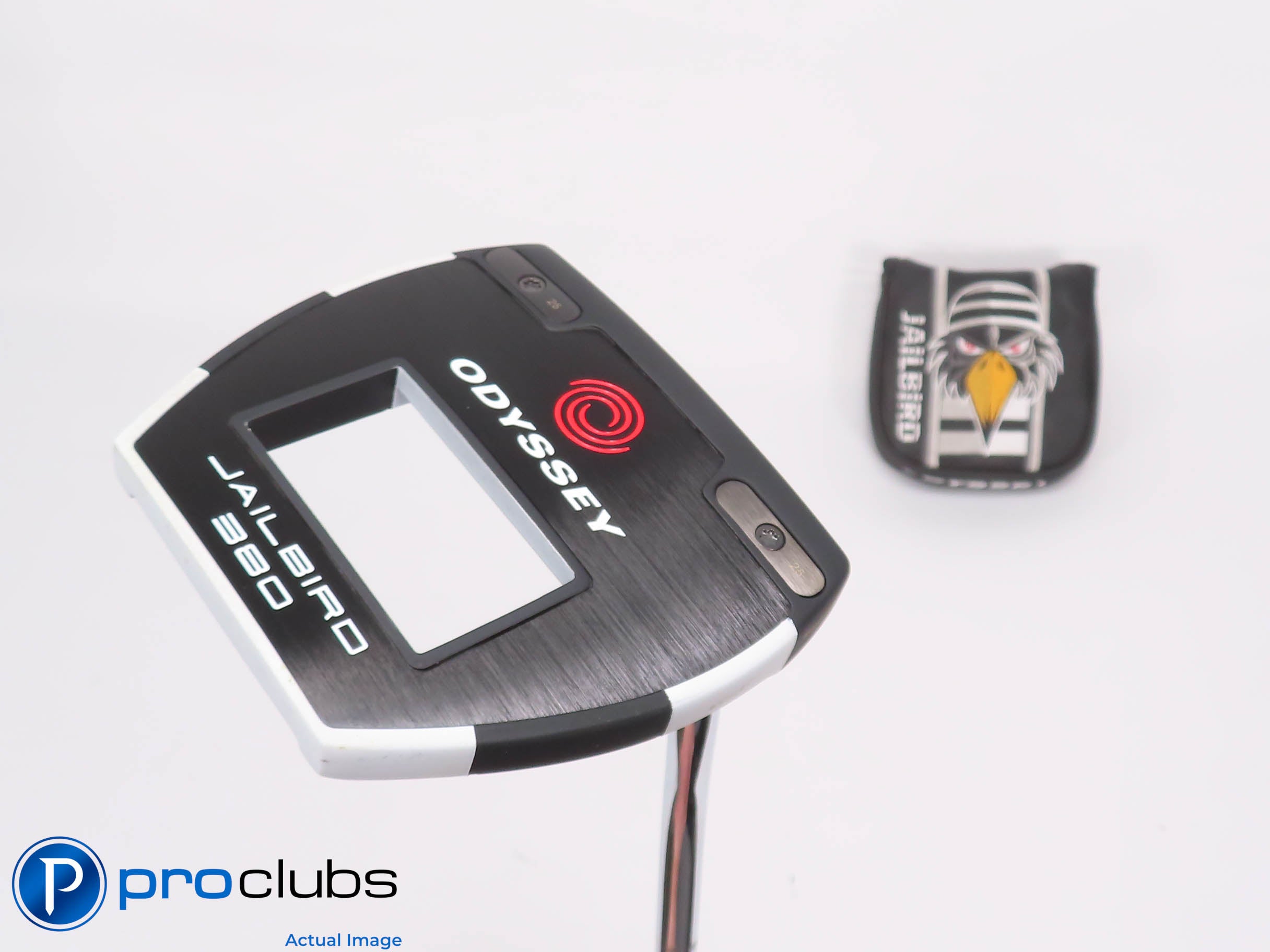 Excellent! Odyssey Jailbird 380 37" Putter w/Cover #460613