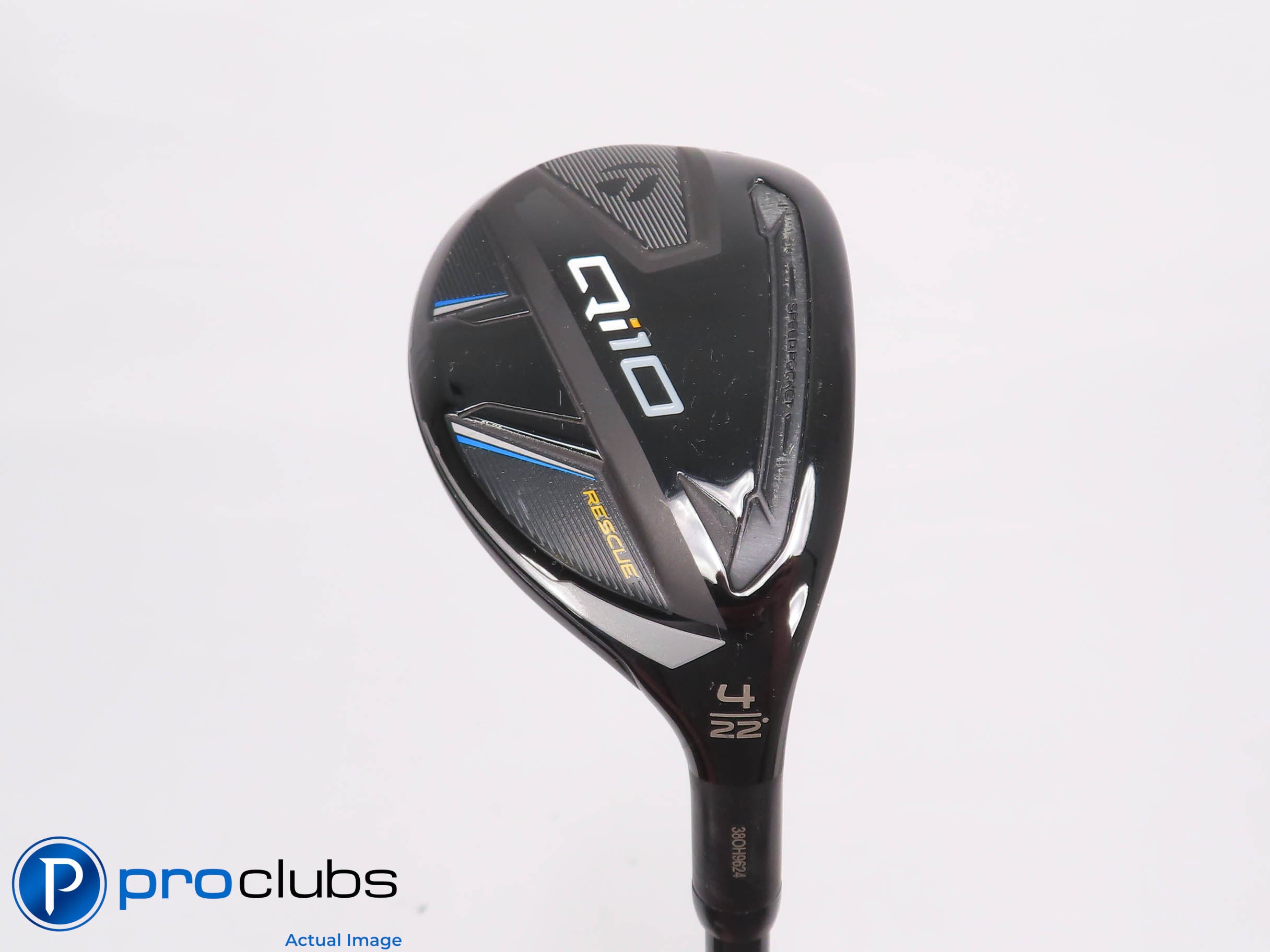 TaylorMade Qi10 Rescue 22* 4 Hybrid - Mitsubishi Tensei Orange X-Flex #459963