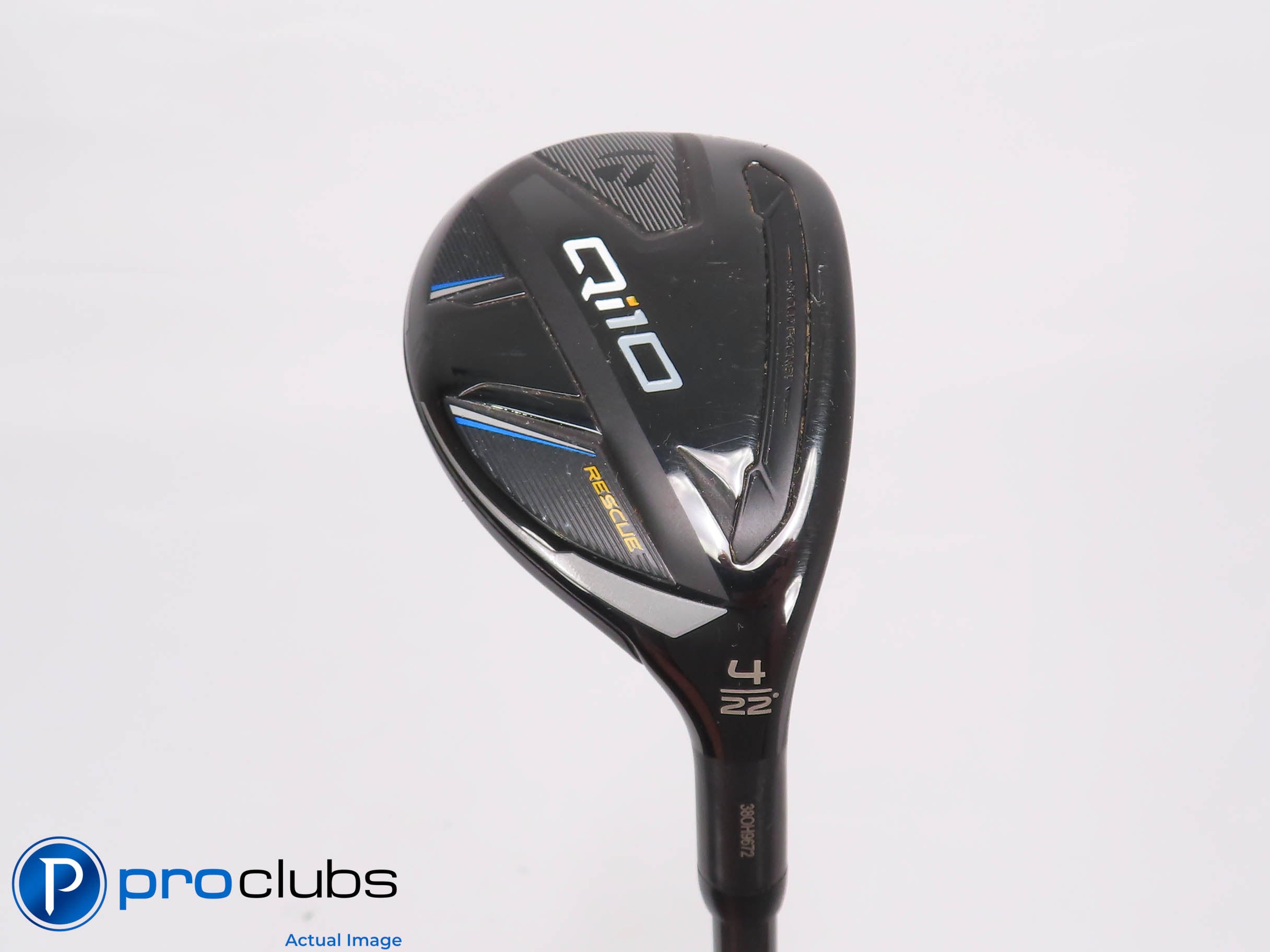 TaylorMade Qi10 Rescue 22* 4 Hybrid - Even Flow Riptide 80g 6.5 X-Flex #459967