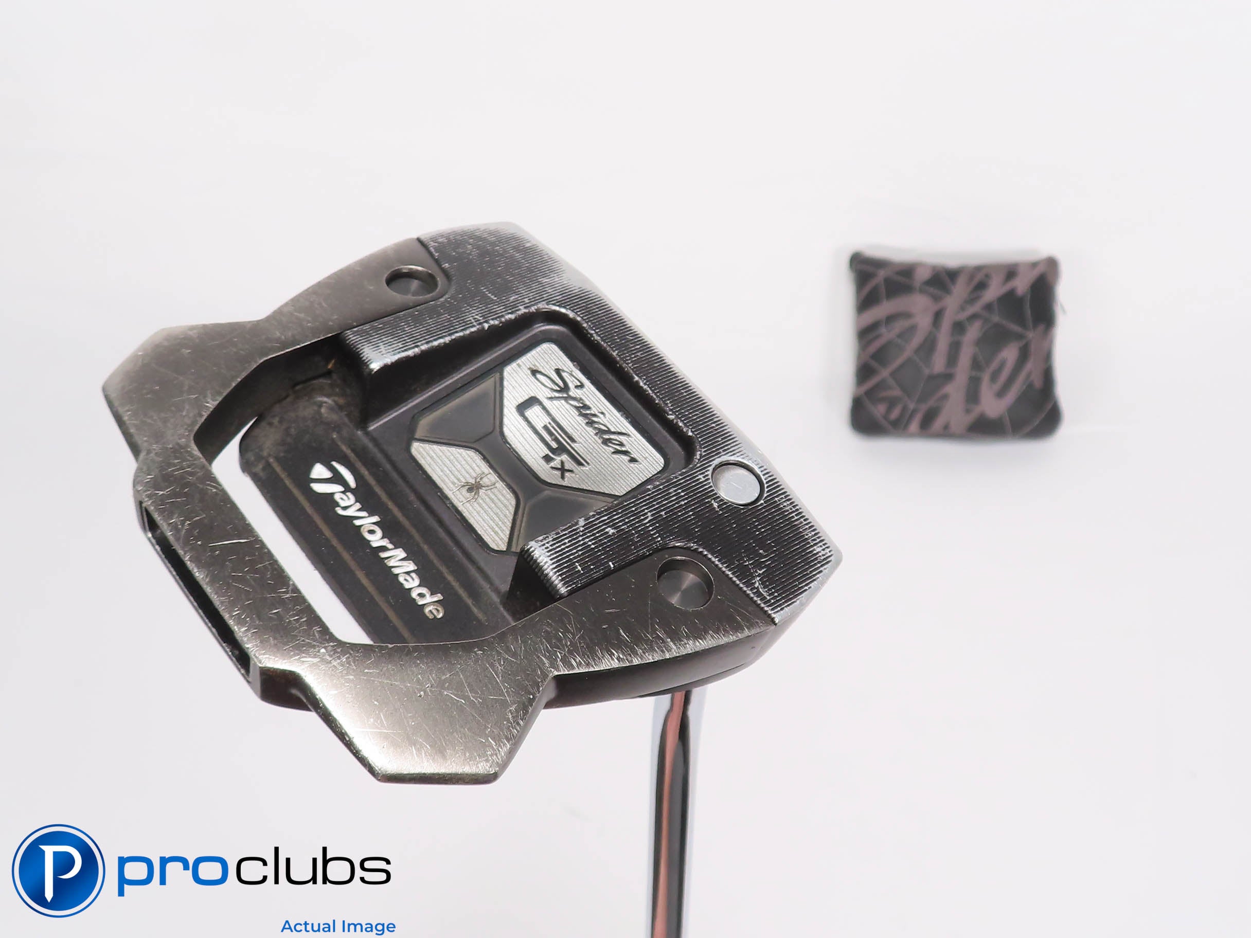 TaylorMade SPIDER GTx Black 35" Putter - w/Cover #460041