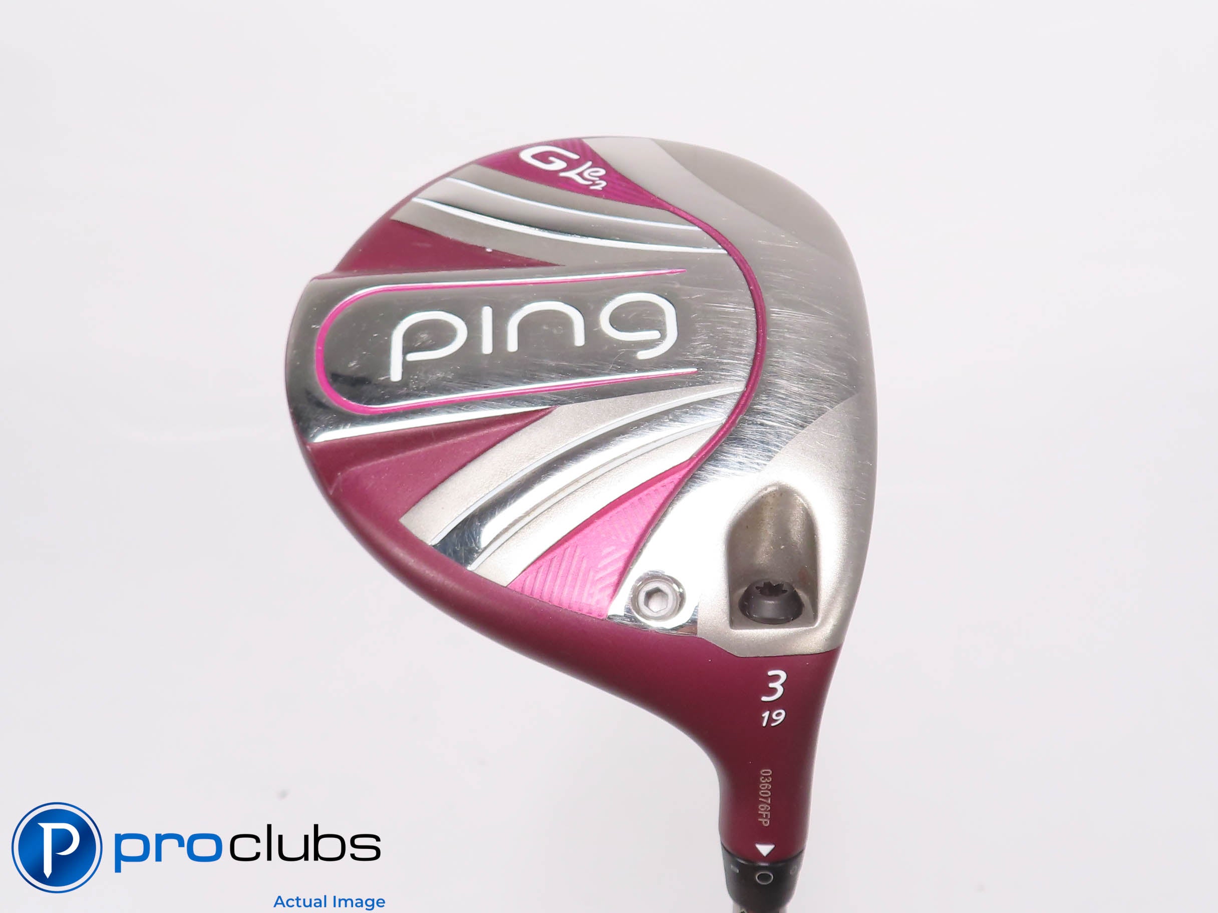 Ladies Ping GLe2 19* 3 Wood - Mitsubishi Cool Clubs Ladies Flex - 460105
