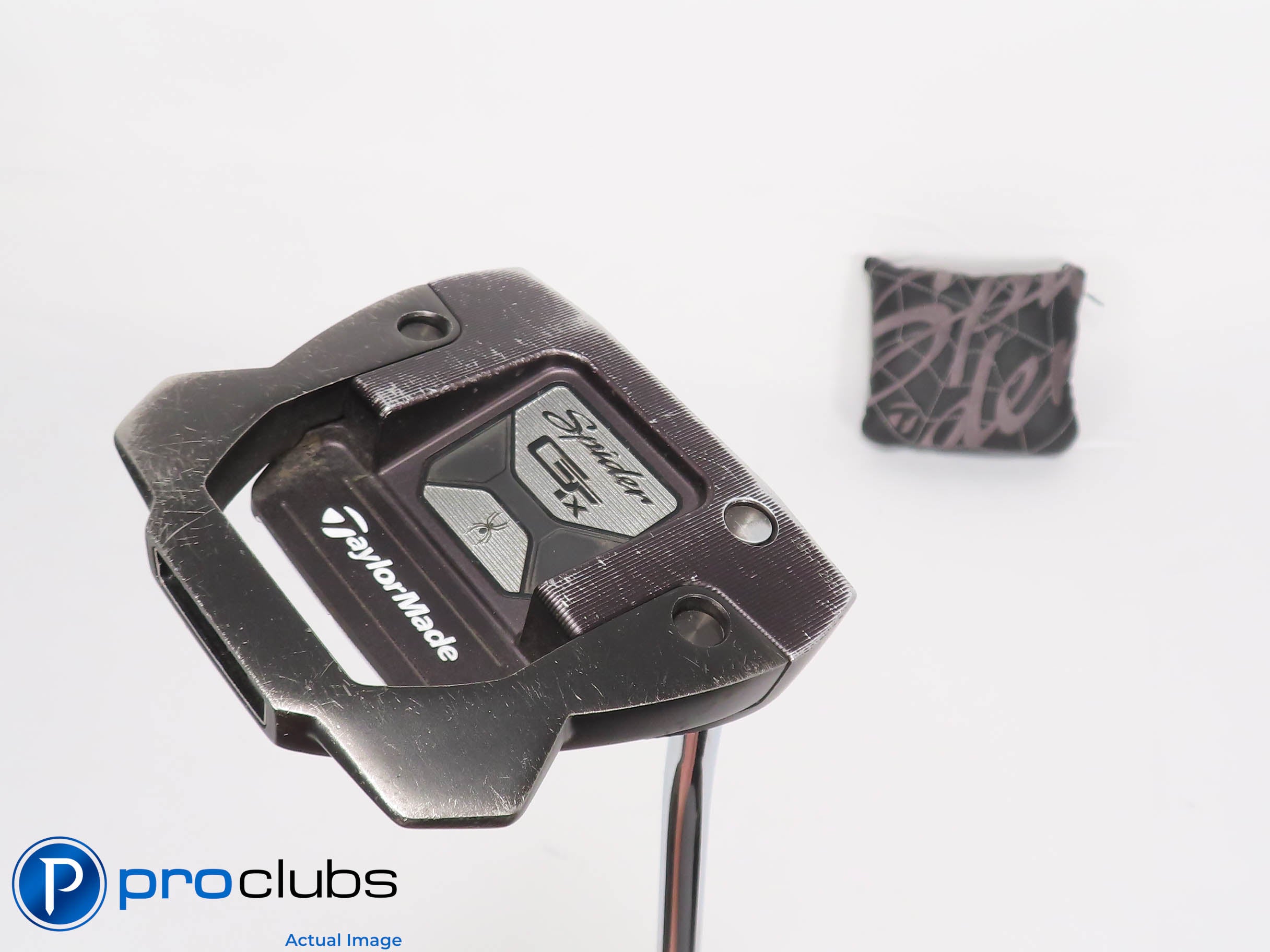 TaylorMade SPIDER GTx Black 34" Putter - w/Cover #460042