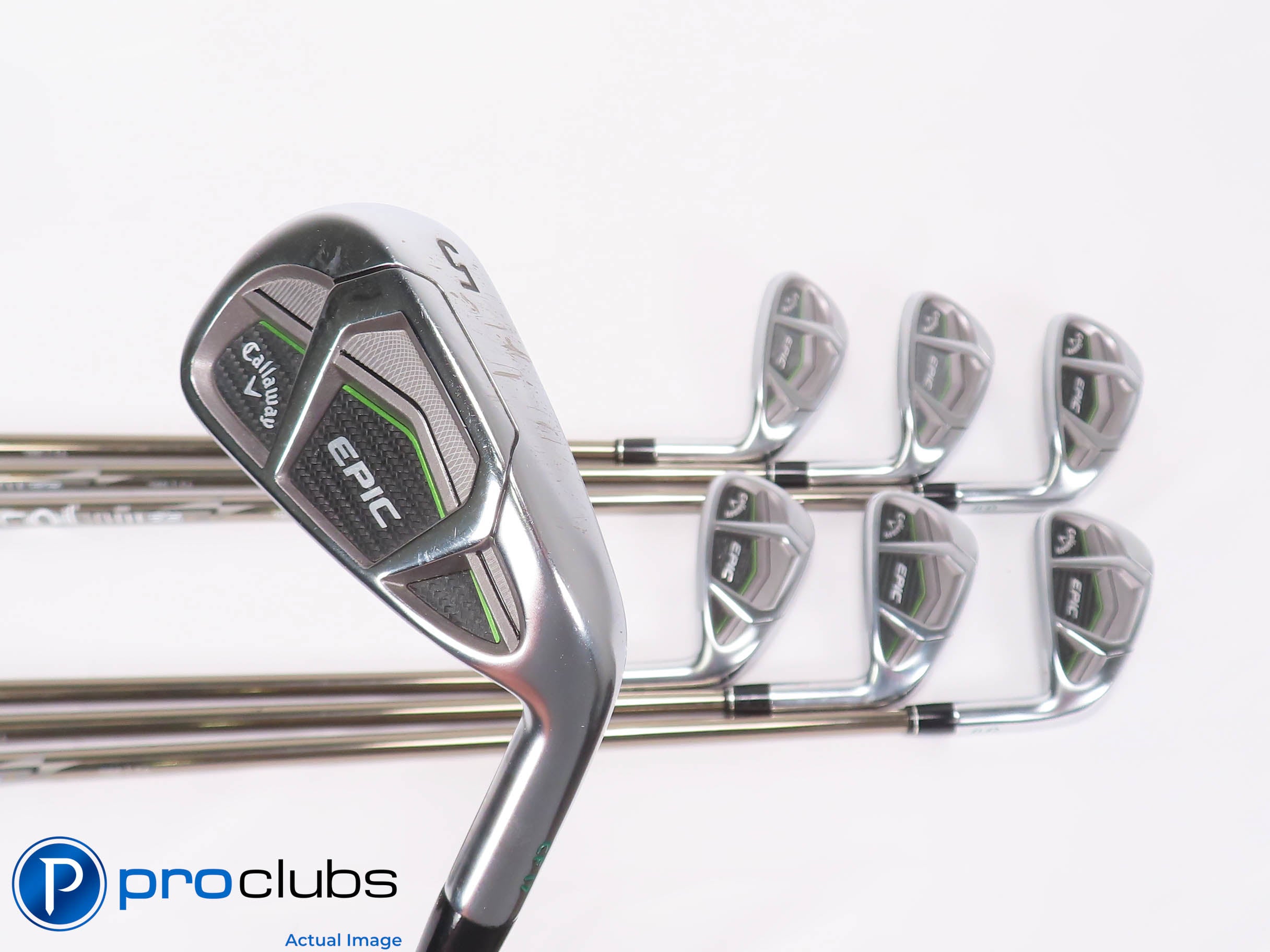 Callaway EPIC CF17 5-PW,AW IRON SET - Recoil ES 780 Stiff Flex Graphite 457609