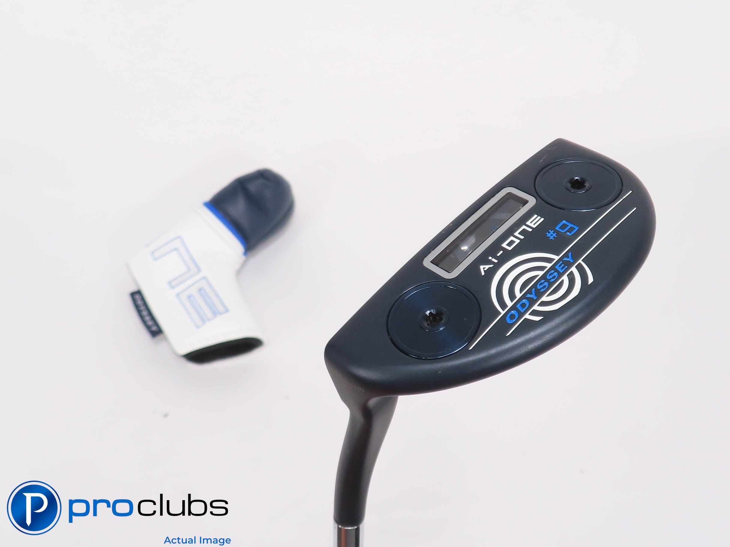 Nice Left Handed Odyssey Ai-ONE Tour Bag Collection #9 33" PUTTER w/Cover 460458