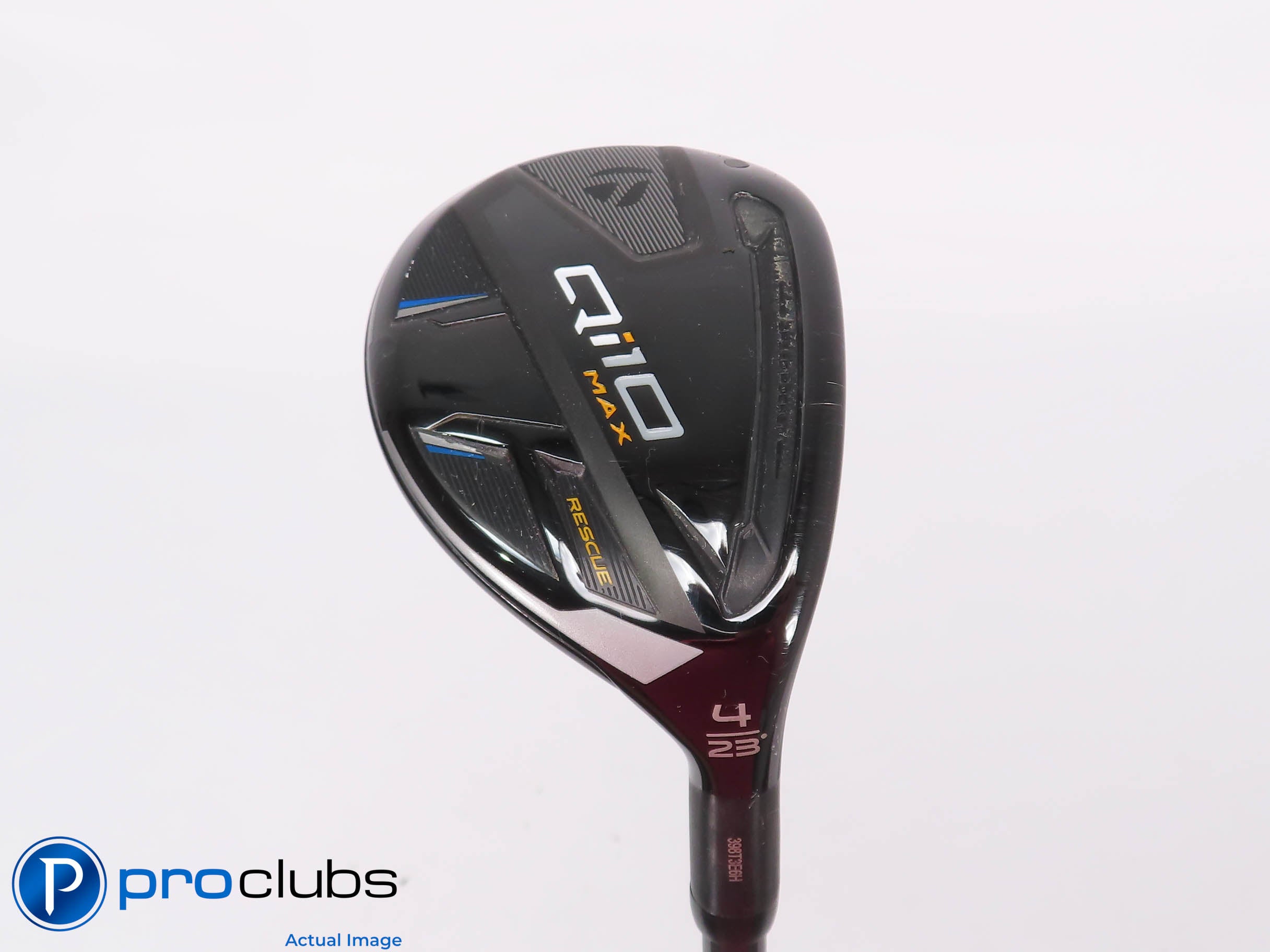 TaylorMade Qi10 MAX Rescue 23* 4 Hybrid - Even Flow Riptide 80g Regular - 459988