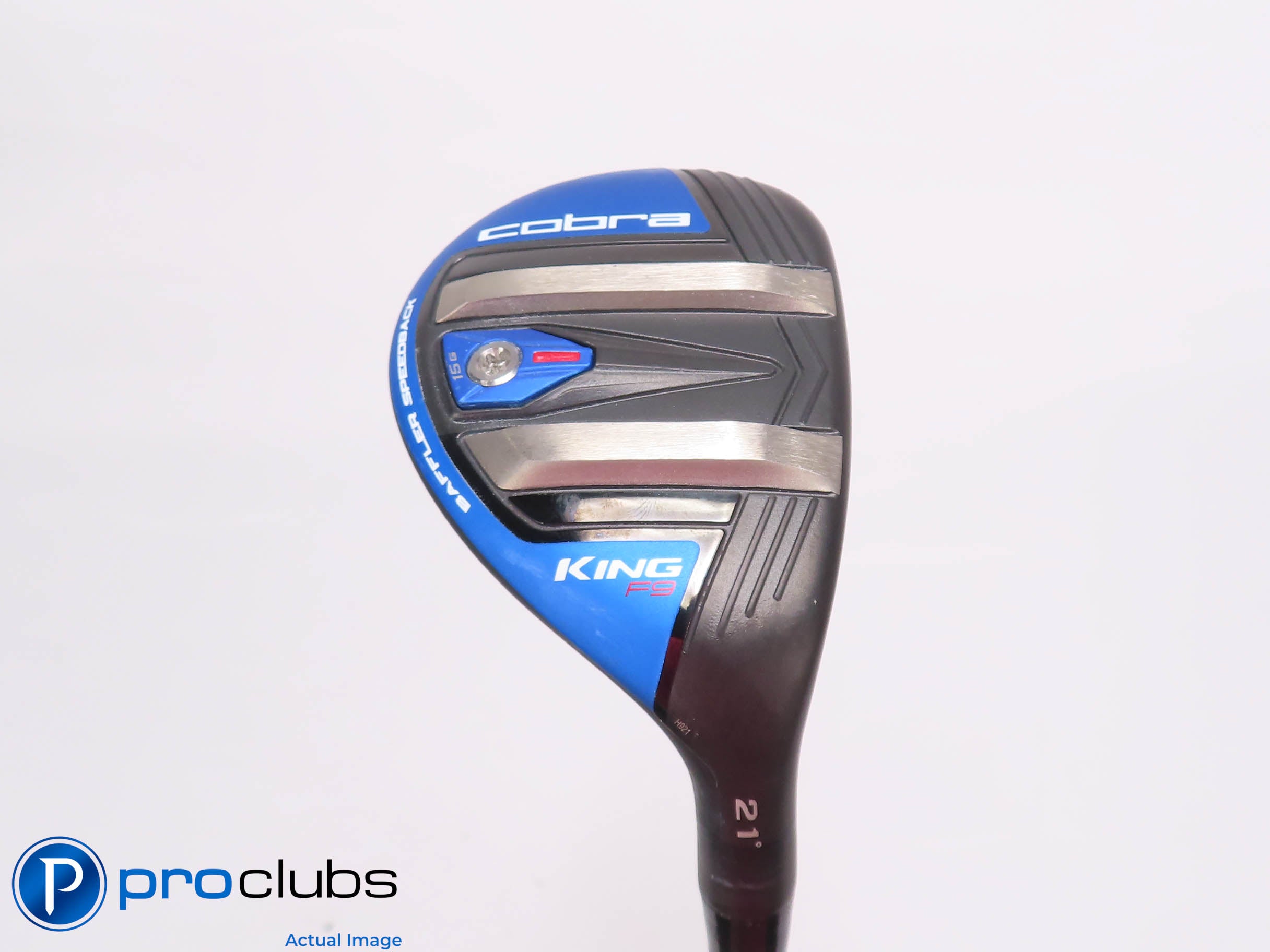 Cobra King F9 One Length 21* 4 Hybrid - Fuji Pro 2.0 8-S Stiff Flex - 460601