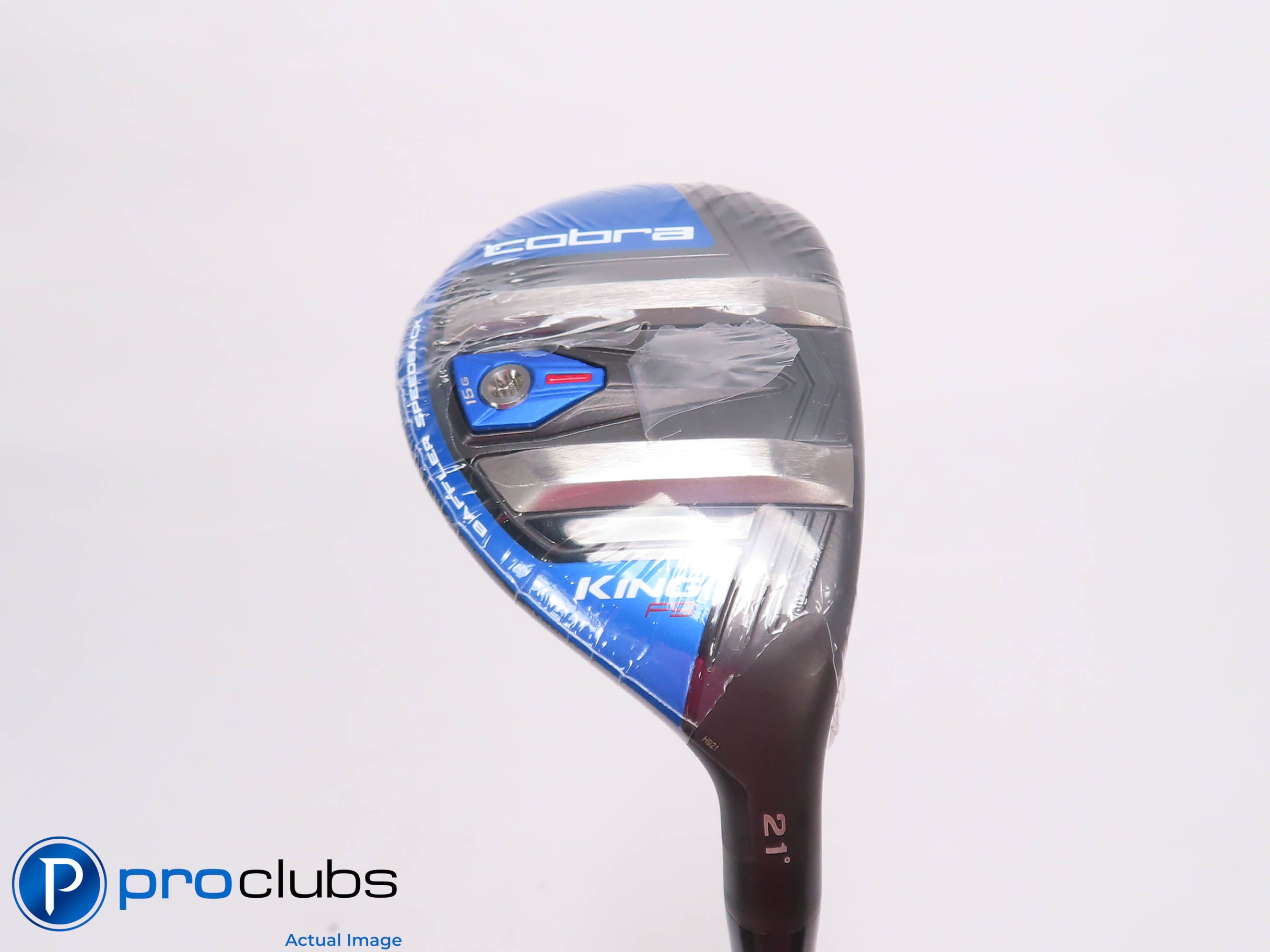 New! Cobra King F9 One Length 21* 4 Hybrid - Fuji Pro 2.0 7-R Regular - 460571