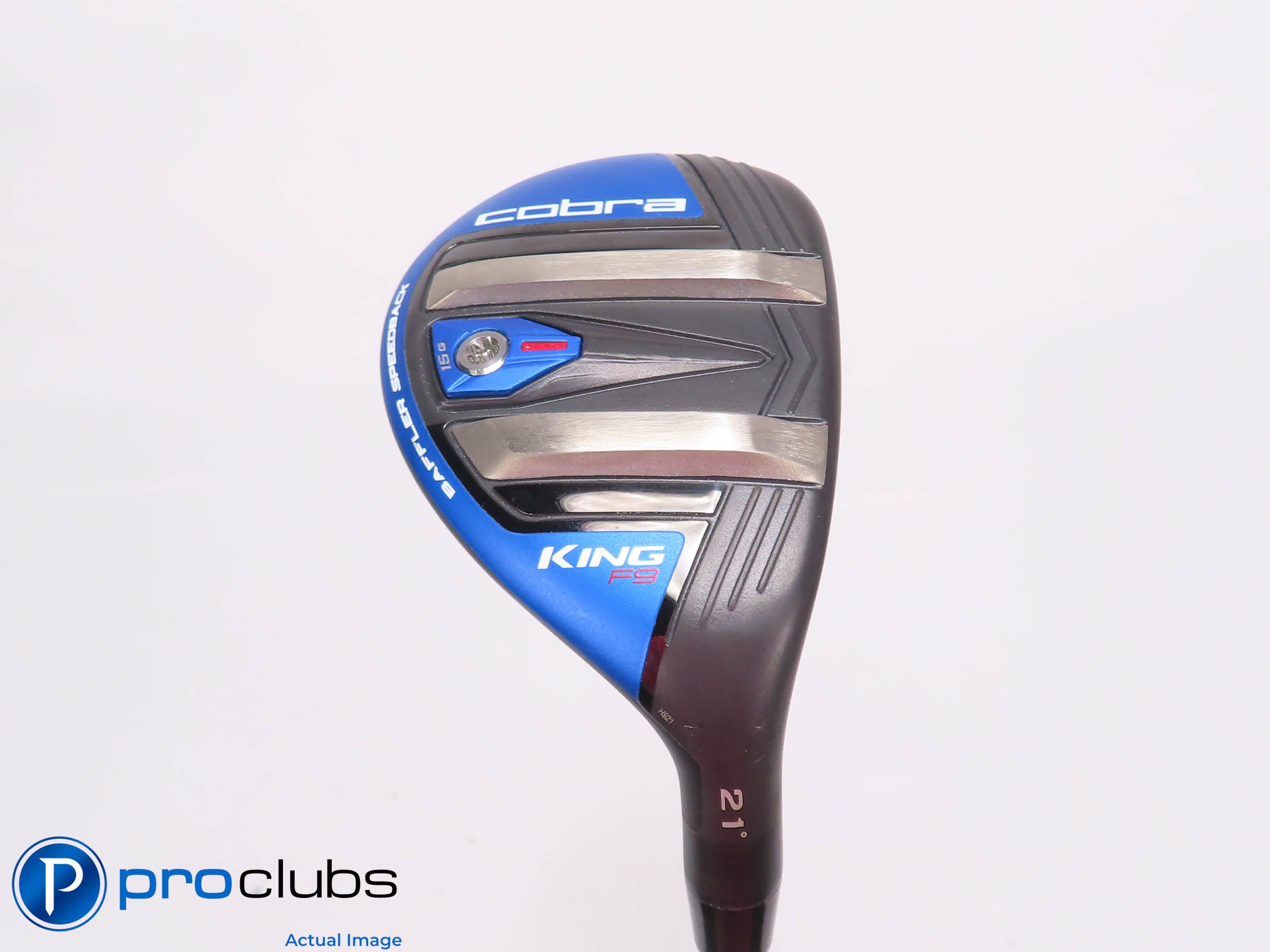 Cobra King F9 One Length 21* 4 Hybrid - Fuji Pro 2.0 8-S Stiff Flex - 460596