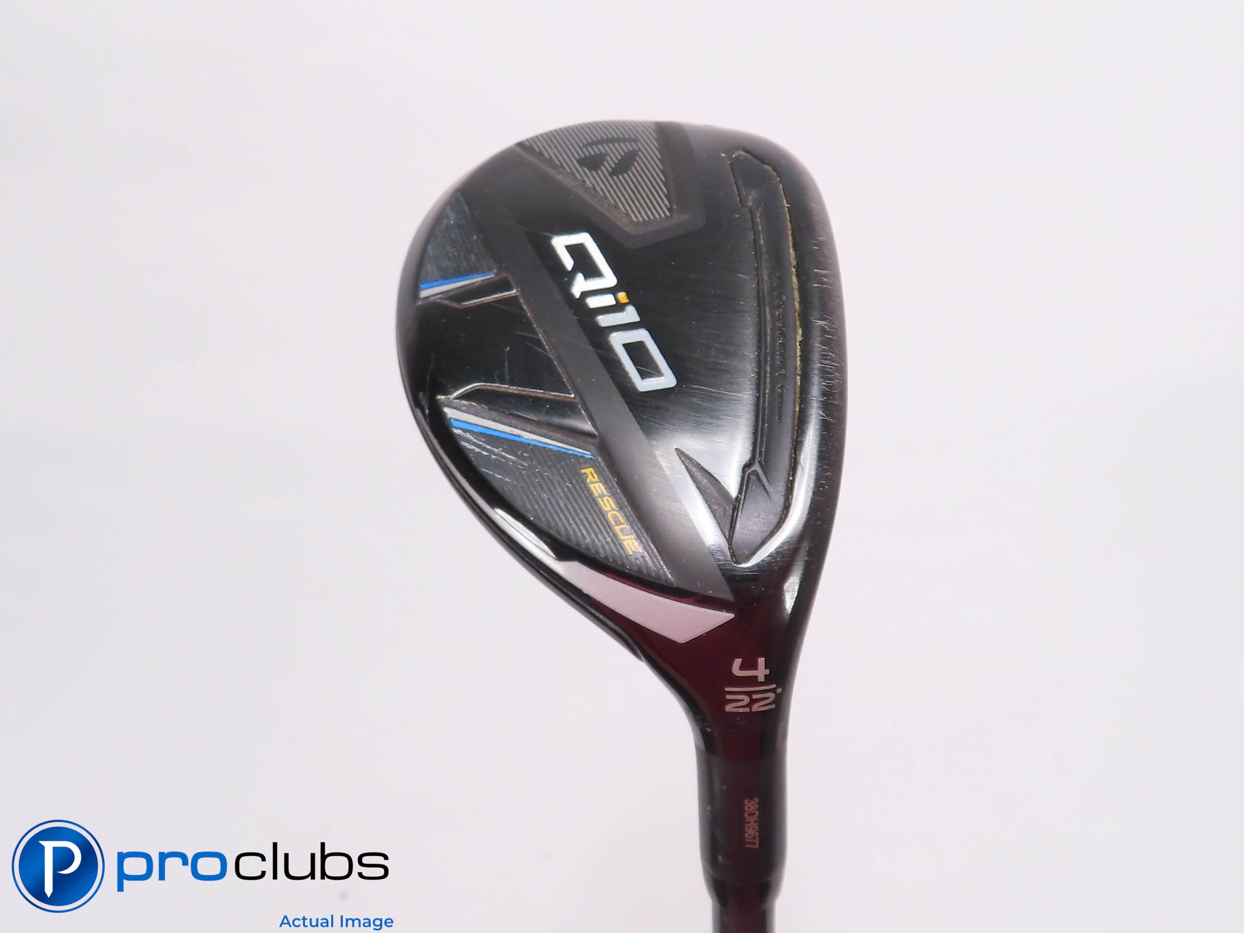 TaylorMade Qi10 Rescue 22* 4 Hybrid - Even Flow Riptide 80g 6.5 X-Flex #459969