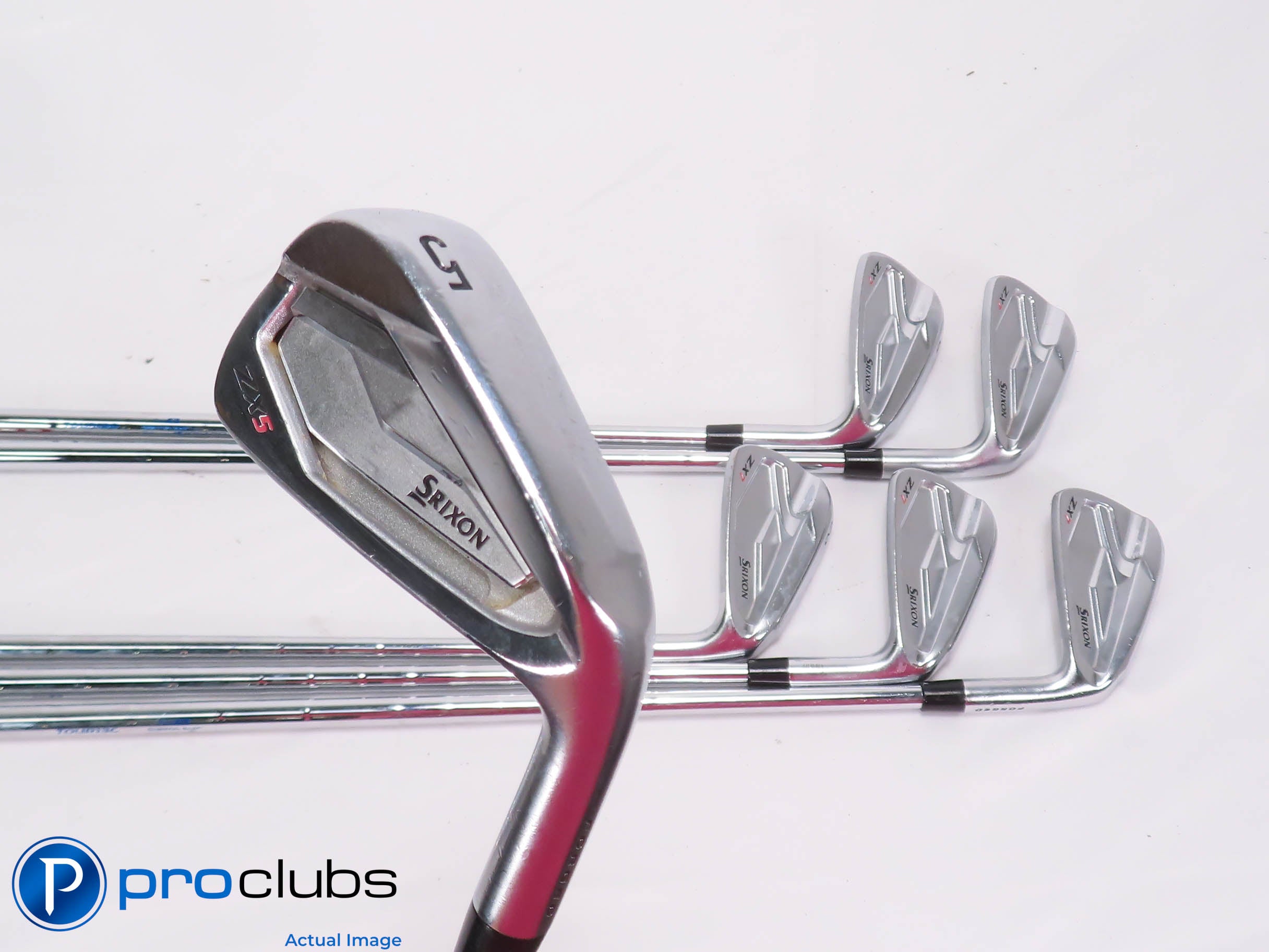 Nice Srixon ZX5/ZX7 5-PW Combo IRON SET - Modus 130 Stiff Flex Steel 458077