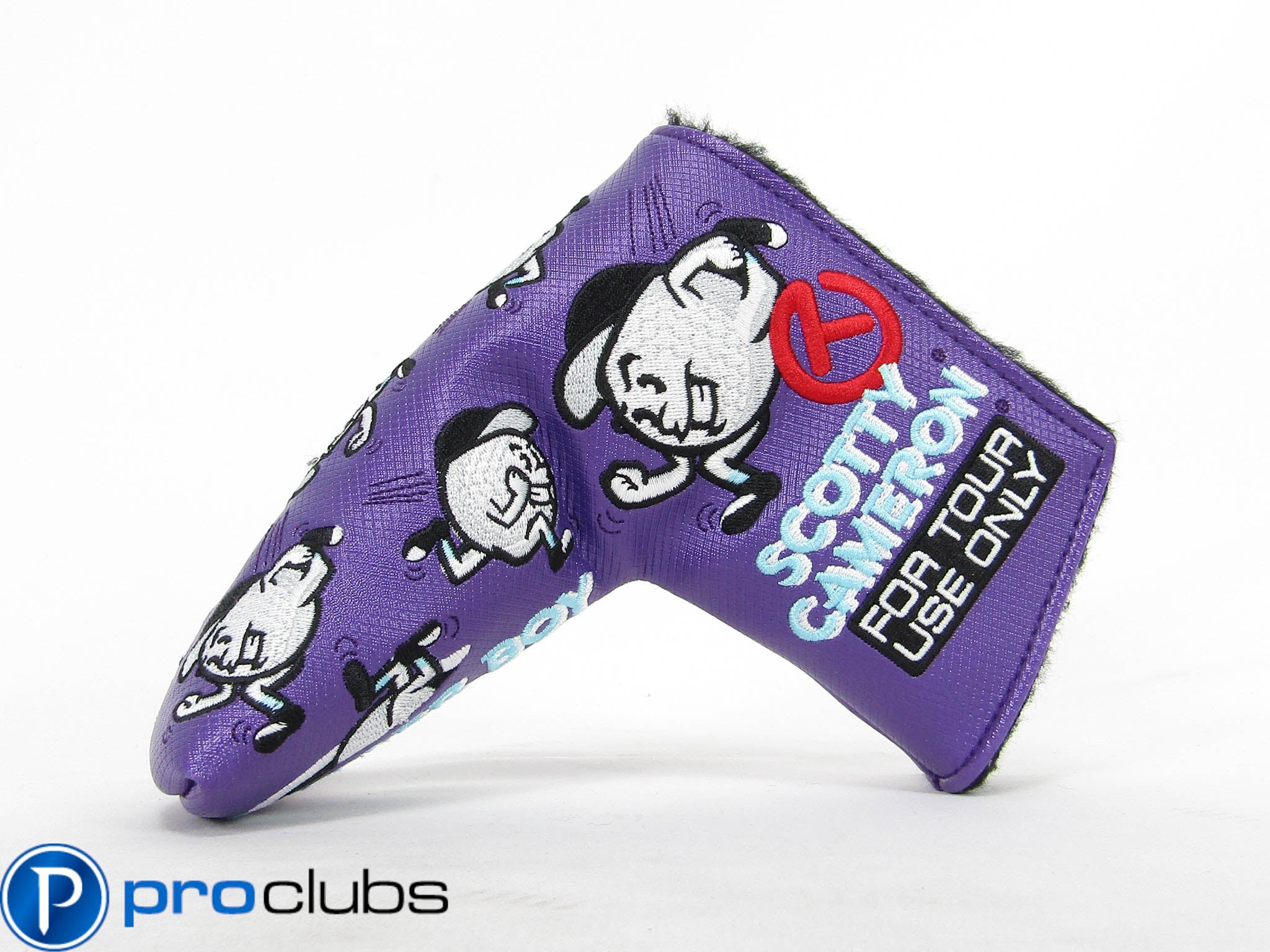 NEW SCOTTY CAMERON BALLER BOY TOUR CIRCLE-T PURPLE BLADE PUTTER HEADCOVER 459872