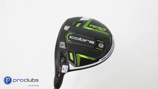 Left Handed Cobra Radspeed 14.5* 3 Wood - Riptide CB Regular Flex 357255