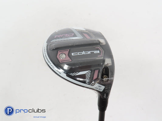 New! Ladies Cobra King RAD Speed 18.5* 3 Wood - EF Riptide CB 40g Ladies 362579