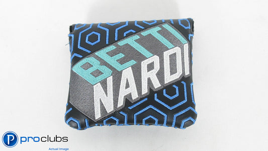 NEW BETTINARDI GEOMETRIC BLUE MALLET PUTTER HEADCOVER #344323