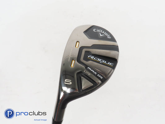 Left Handed Ladies Callaway Rogue ST MAX OS Lite 27* 5 Hybrid Ladies Flex 371125