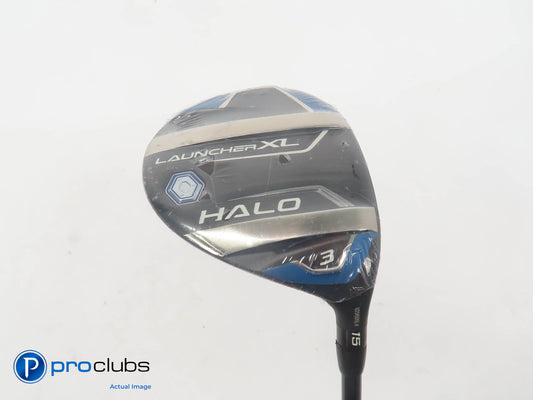 New! Ladies Cleveland Launcher XL Halo 15* 3 Wood - Accra iWood Ladies - 395535