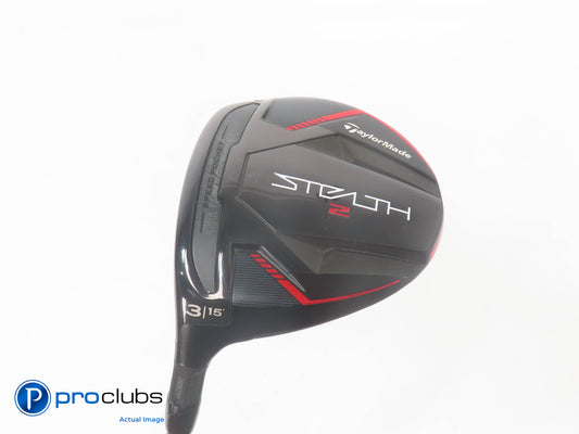 Left Handed TaylorMade Stealth 2 15* 3 WOOD - Accra TZ6 M5 Extra Stiff - 383391