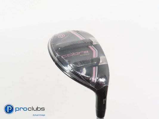 New! Ladies Cobra T-Rail 2 5 Hybrid - Cobra Ultralite 45g Ladies Flex - 321536