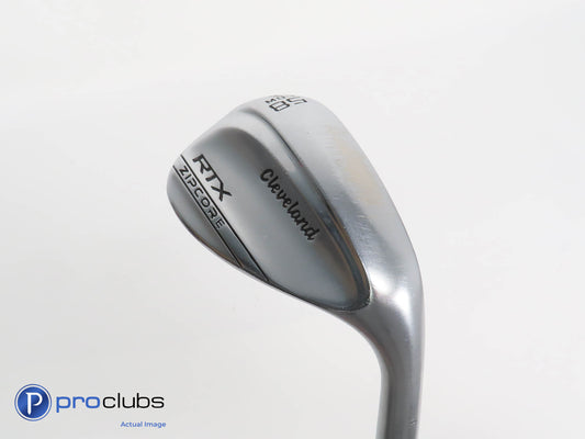 Cleveland RTX ZipCore Chrome 58*(6*) WEDGE LOW-Grind - DG Tour Issue - 374068