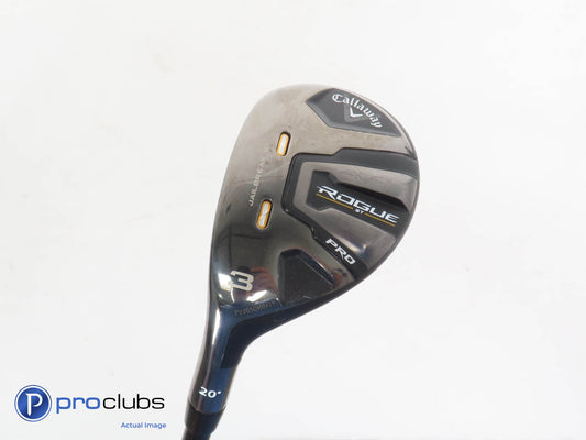 Left Handed Callaway Rogue ST PRO 20* 3 Hybrid -Tensei AV 85 Stiff Flex 371122