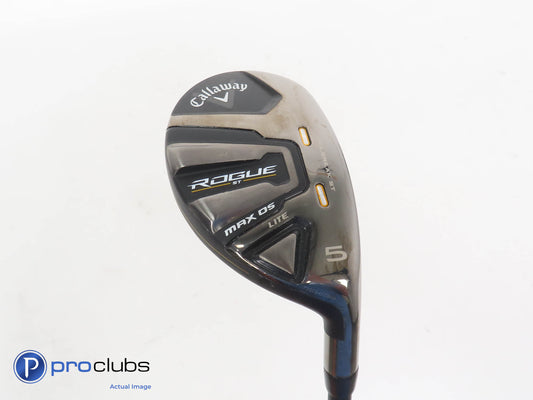 Nice Ladies Callaway Rogue ST MAX OS Lite 27* 5 Hybrid Cypher Ladies Flex 371123