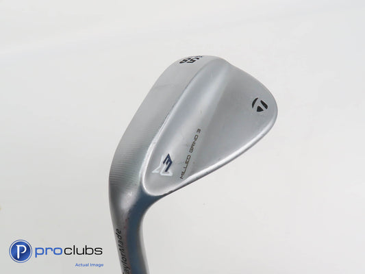 Left Handed TaylorMade Milled Grind 3 Chrome SB 58*(11*) WEDGE - DG Stiff 376182