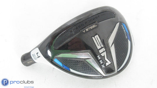 Nice! Left Handed TaylorMade SIM Max 22* 4 Hybrid -Head Only- RH 272240