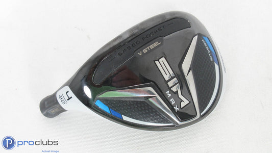 Nice! Left Handed TaylorMade SIM Max 22* 4 Hybrid -Head Only- LH 277430