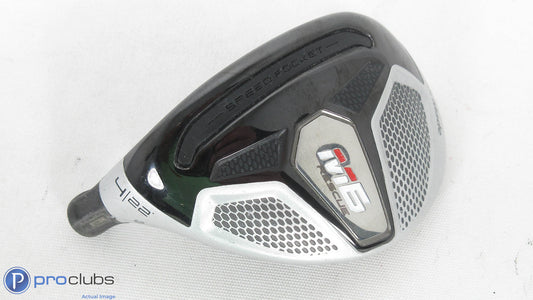 Left Handed! TaylorMade M6 Titanium 22* 4 Hybrid - Head Only- 231479