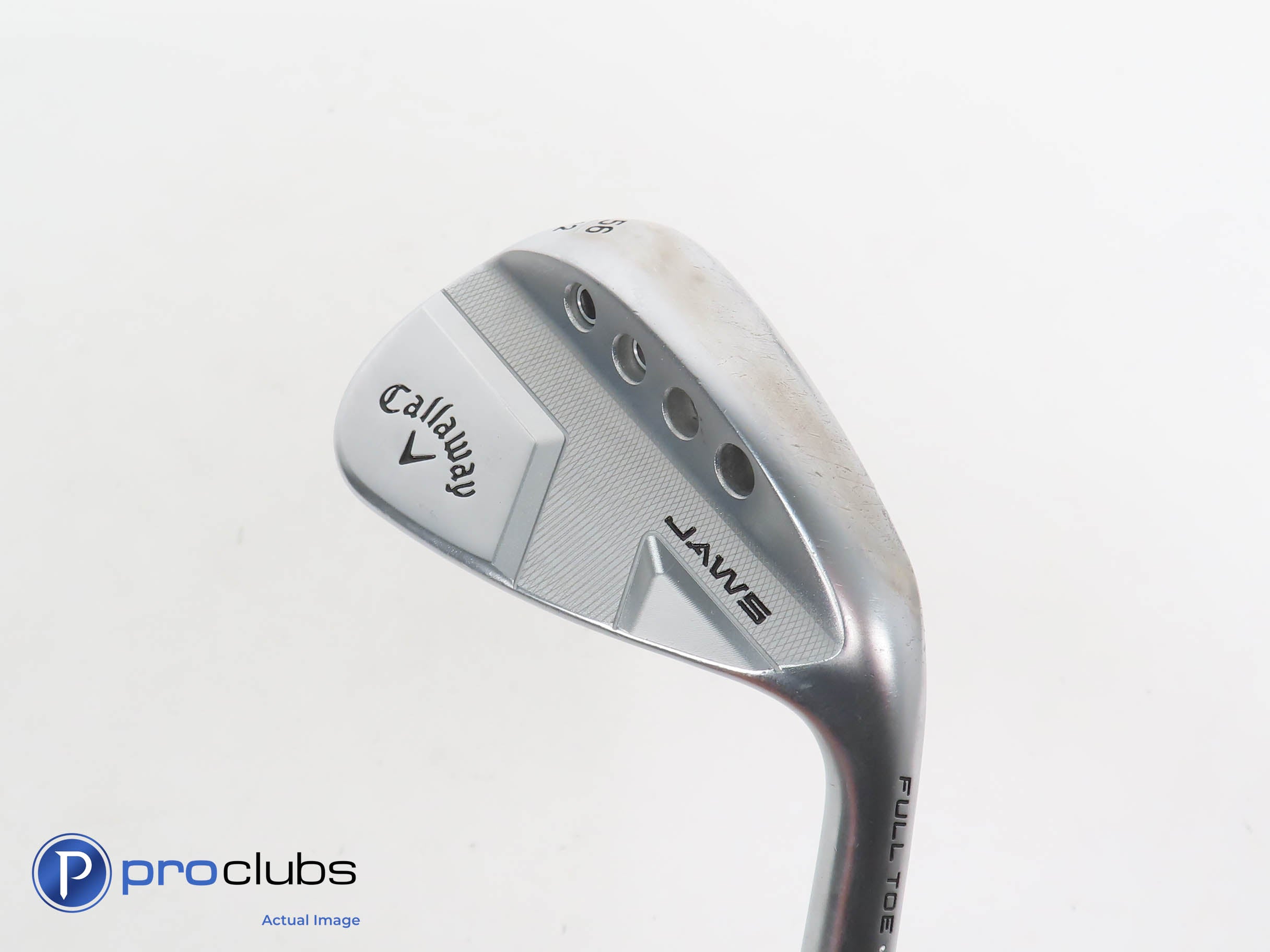 Nice Callaway JAWS Full Toe 56*(12*) Wedge Chrome- DG Spinner Wedge Flex 331457