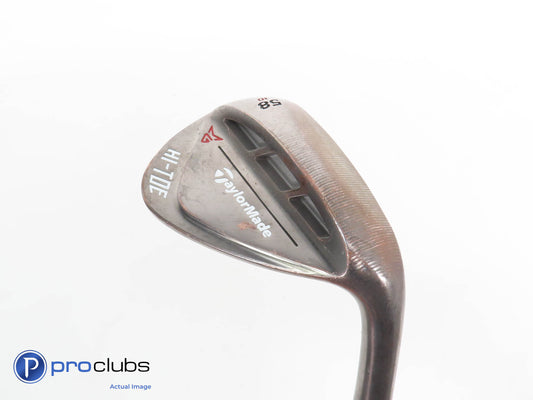 Nice TaylorMade 21' HI-TOE 58*(10*) Wedge - KBS Hi-Rev2.0 115 Stiff Flex 330362