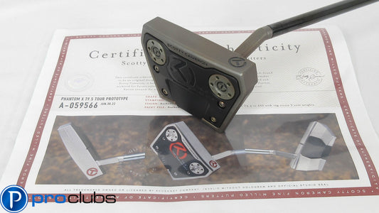 SCOTTY CAMERON PHANTOM X T9.5 TOUR PROTOTYPE CUSTOM CIRCLE-T PUTTER w/ COA