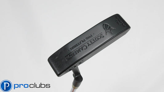 SCOTTY CAMERON CUSTOM PRO PLATINUM NEWPORT TWO BLACKOUT PUTTER #403398