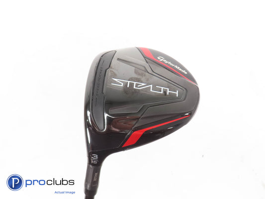 Left Handed TaylorMade Stealth 15* 3 Wood - Ventus Red 6-S Stiff Flex 371195