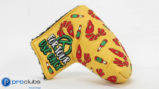 SCOTTY CAMERON 2021 CRAWFISH LOUISIANA TOUR USE ONLY MID MALLET PUTTER HEADCOVER