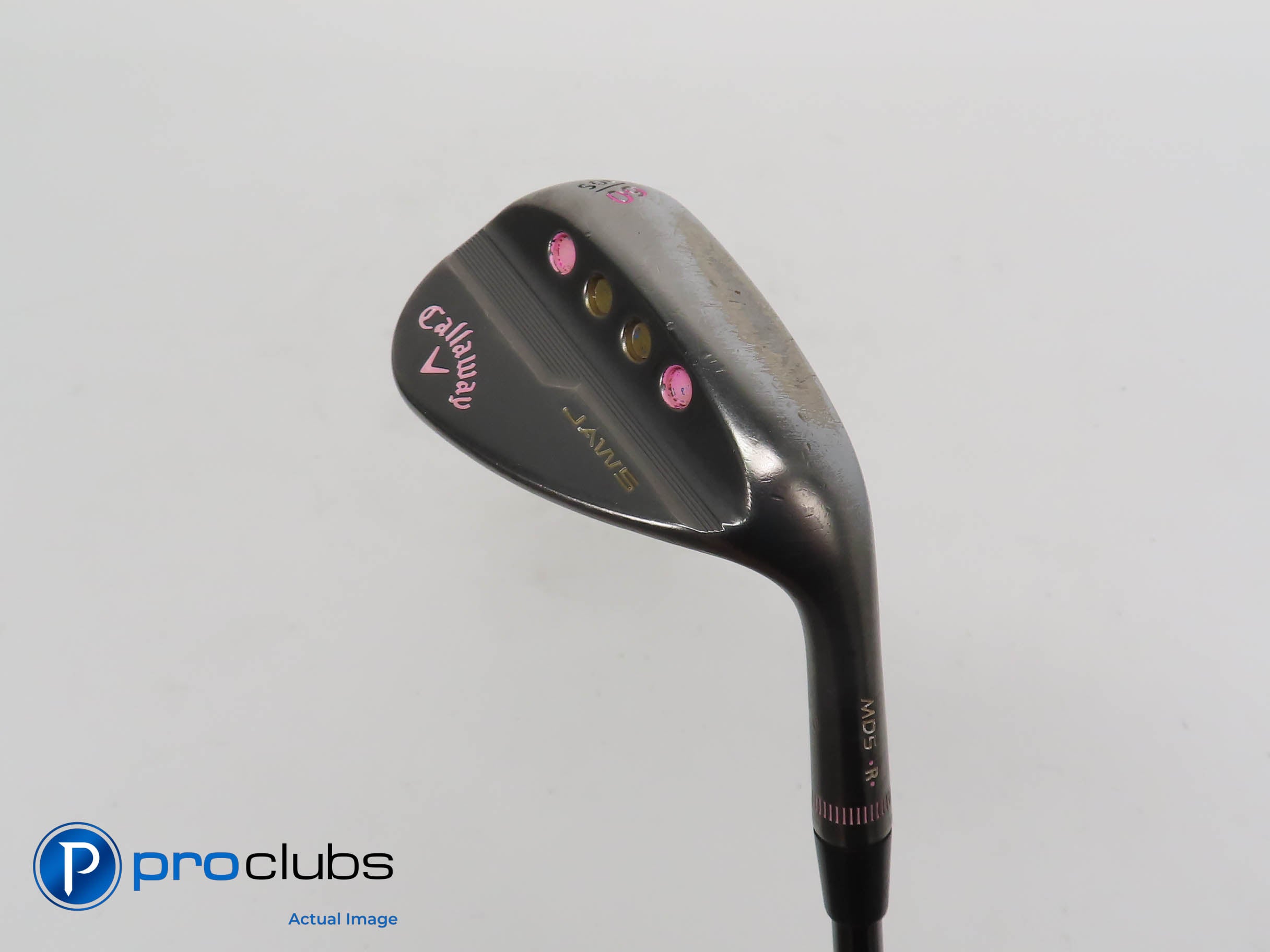 Callaway MD5 Jaws S-Grind 60*(10*) Wedge -KBS $-Taper X Stiff Flex Steel- 314847