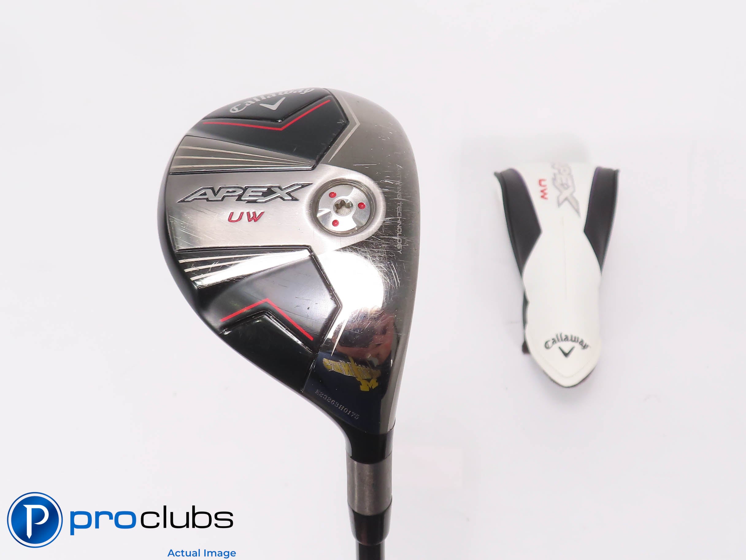 Nice Callaway '24 APEX UW 19* HYBRID w/Cover Mitsubishi MMT 70 Stiff Flex 463024