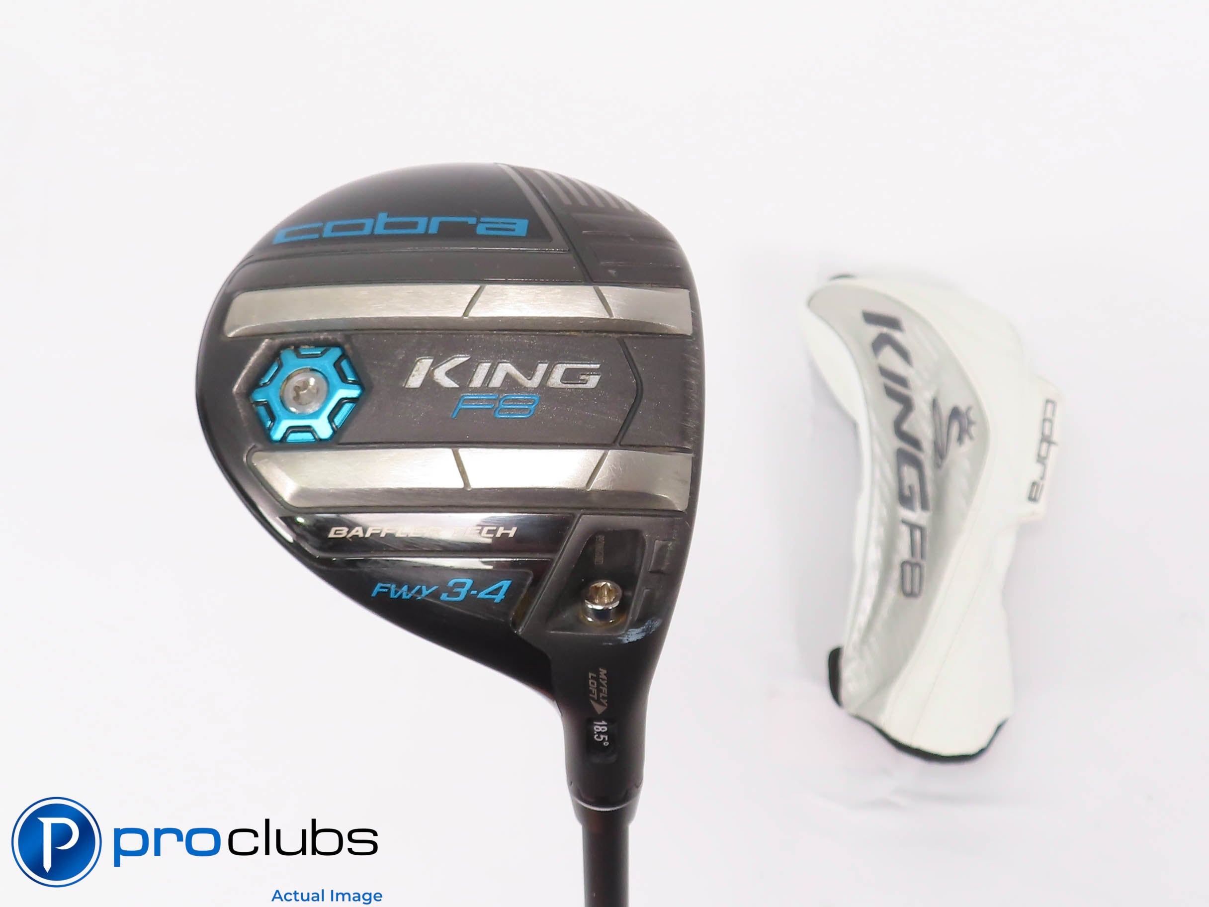 Ladies Cobra KING F8 17*-20* 3-4 WOOD w/ Headcover #462486