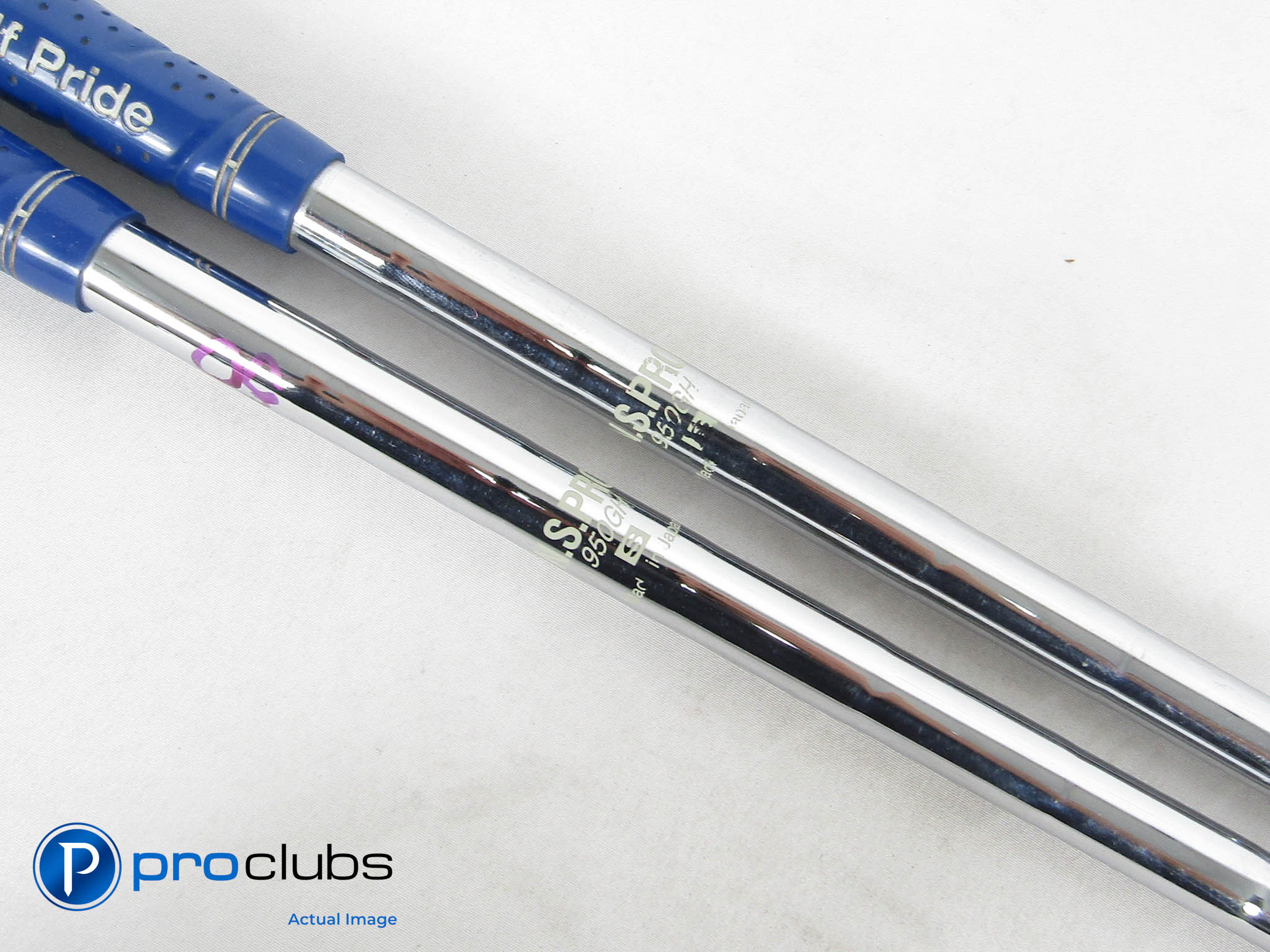 2 Piece NIPPON N.S. PRO 950GH Stiff Flex Steel Wedge Shaft Set .355" Tip #463637