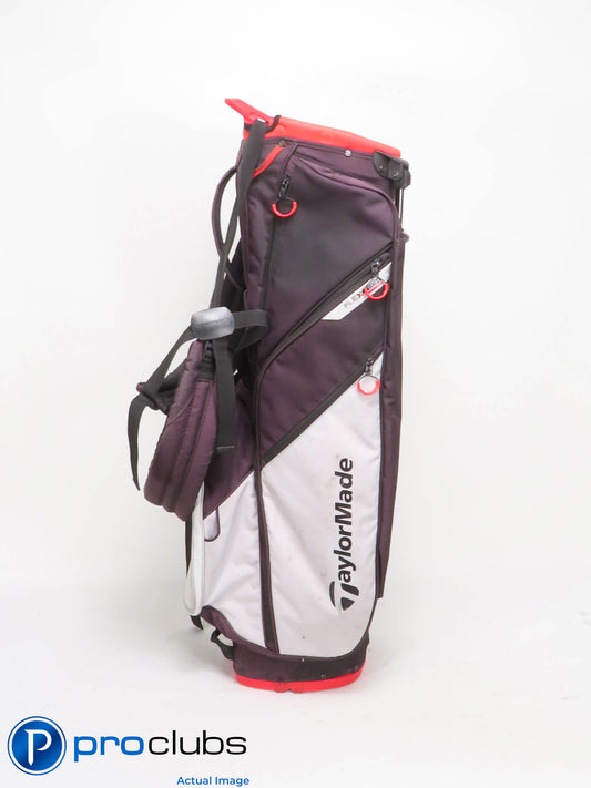 TaylorMade FlexTech Lite Carry / Stand Golf Bag w/Rainhood - Grey/Black 421279