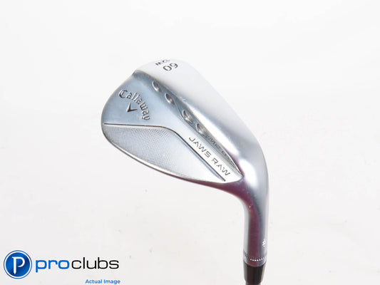 Nice Callaway JAWS RAW 60*(12*) WEDGE W-Grind - Catalyst Wedge Flex Graph 421139