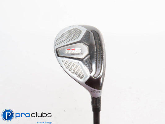 TaylorMade M6 Rescue 19* 3 Hybrid - Fujikura Atmos 7S Stiff Flex - 421283