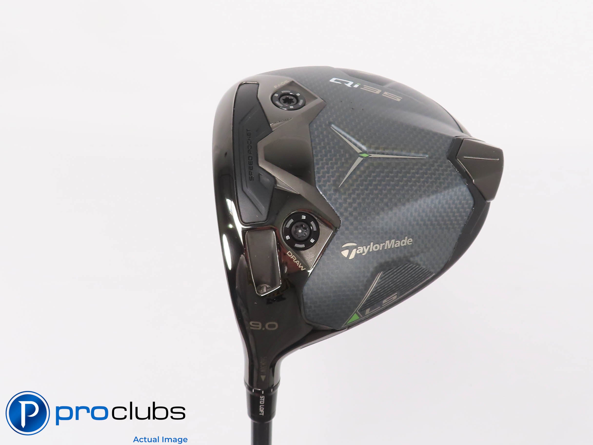 NEW Left Handed TaylorMade Qi35 LS 9* DRIVER - Diamana T+ 60 Stiff Flex 463940