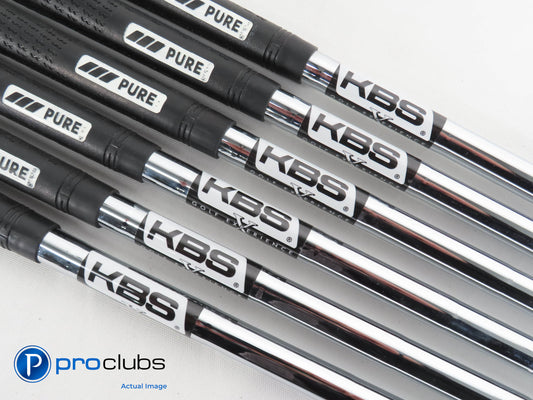 KBS GOLF XPERIENCE TOUR 130 X-Flex Steel Iron Shafts (5-PW) .355" Taper #375470