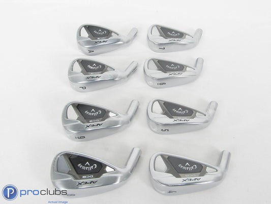 New Left Handed! Callaway Apex DCB 4-PW,GW -Iron Set Head Only- 419923