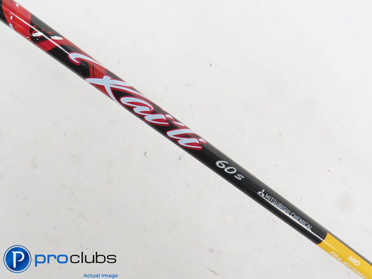 MITSUBISHI KAI'LI RED 60 Stiff Flex DRIVER SHAFT w/ LH TaylorMade Tip 412029